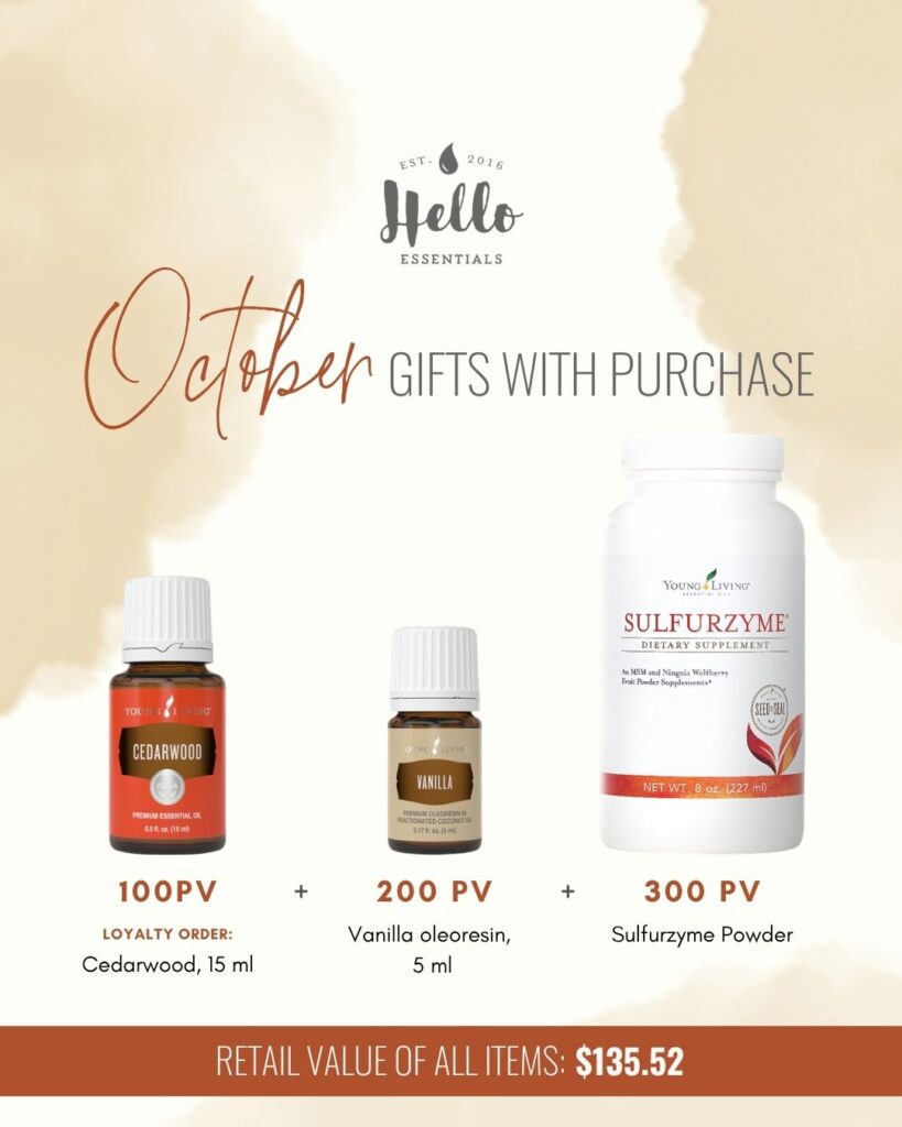 October 2026 Gifts With Purchase